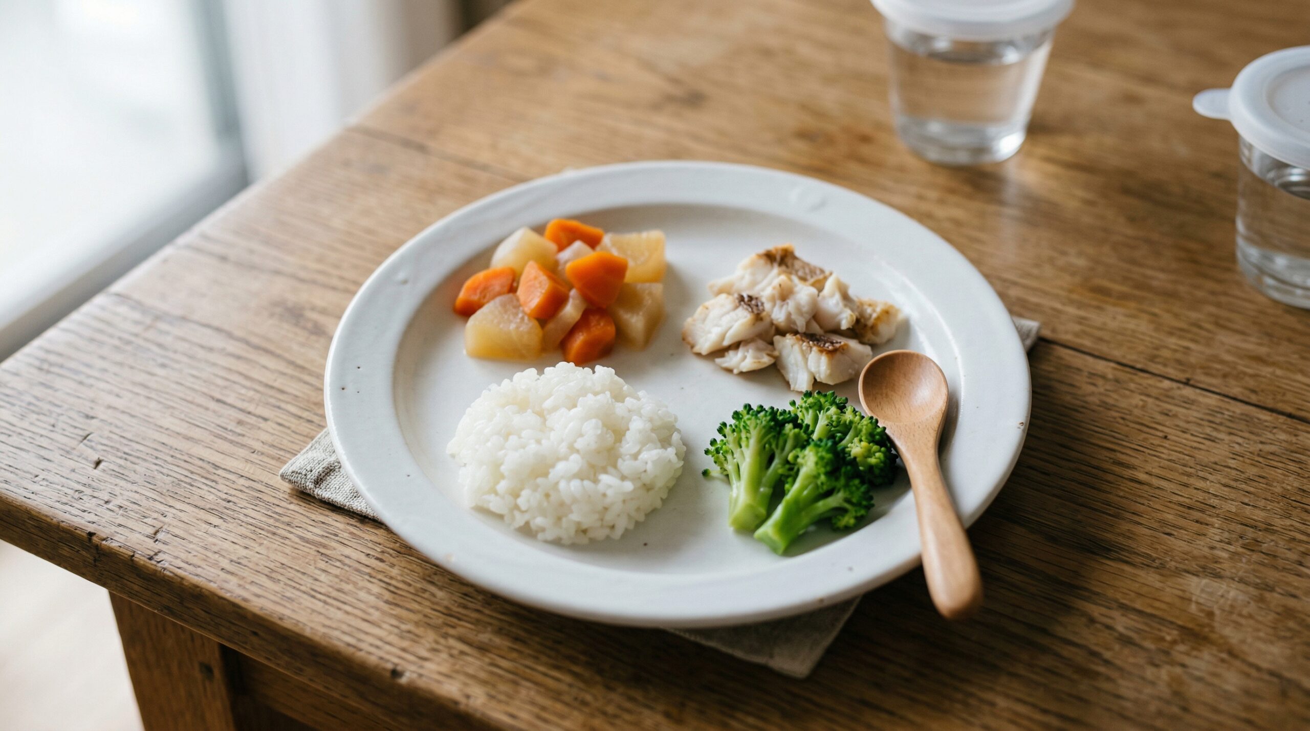 ツクリオ 1歳半以降OKの幼児向け子どもプレートの実食写真