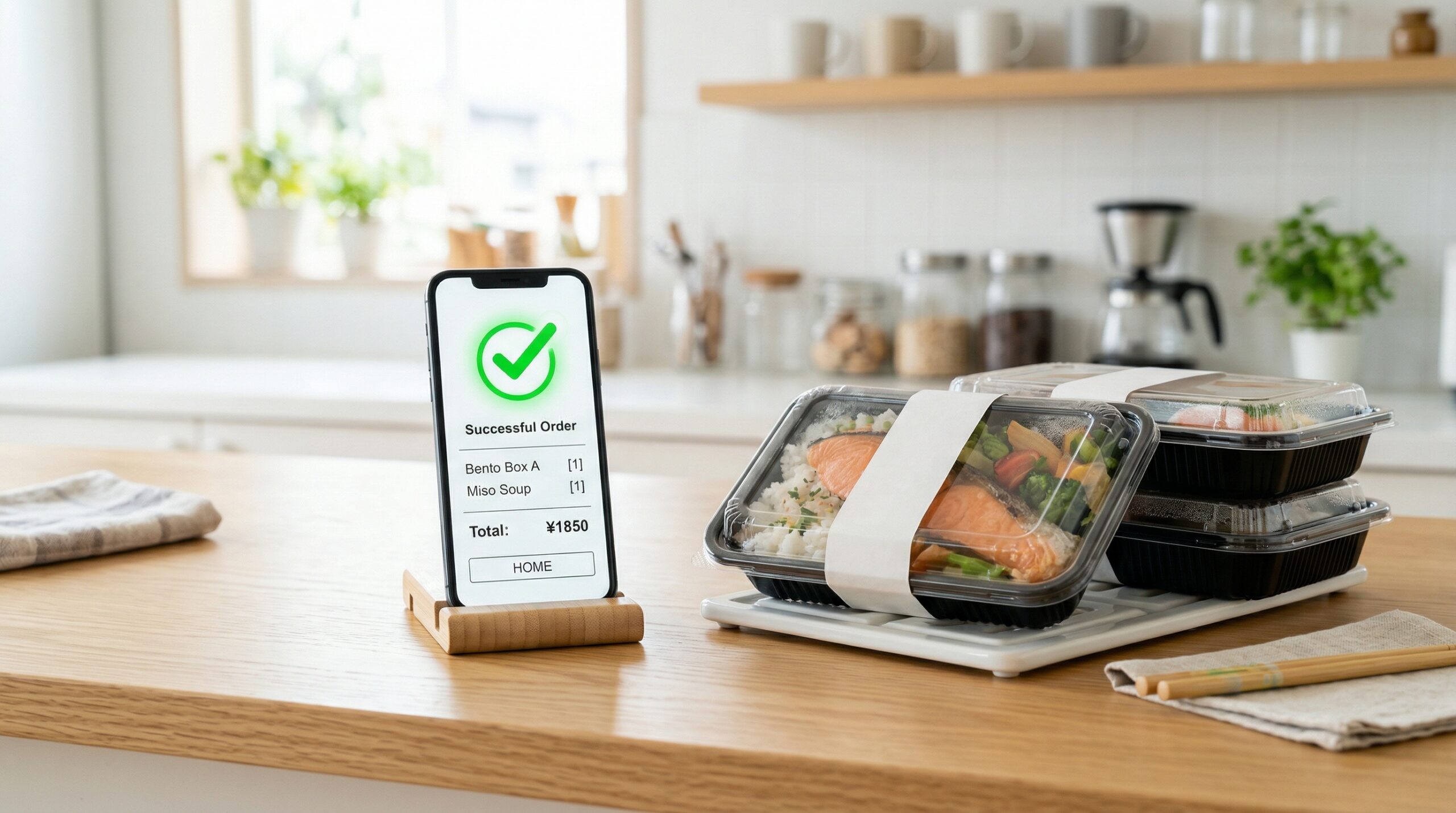シェフの無添つくりおきの注文確認画面